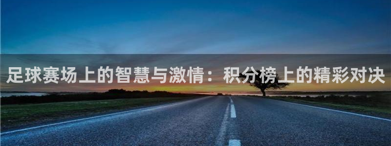 好博体育平台全新升级方案：足球赛场上的智慧与激情：积分榜上的